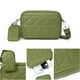 thumbnail image 3 of Bolso bandolera de moda para mujer verde, 3 of 5