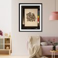 thumbnail image 3 of Historic Framed Print, Winter, European theater.Sgt. Howard Brodie '45., 17-7/8" x 21-7/8", 3 of 9