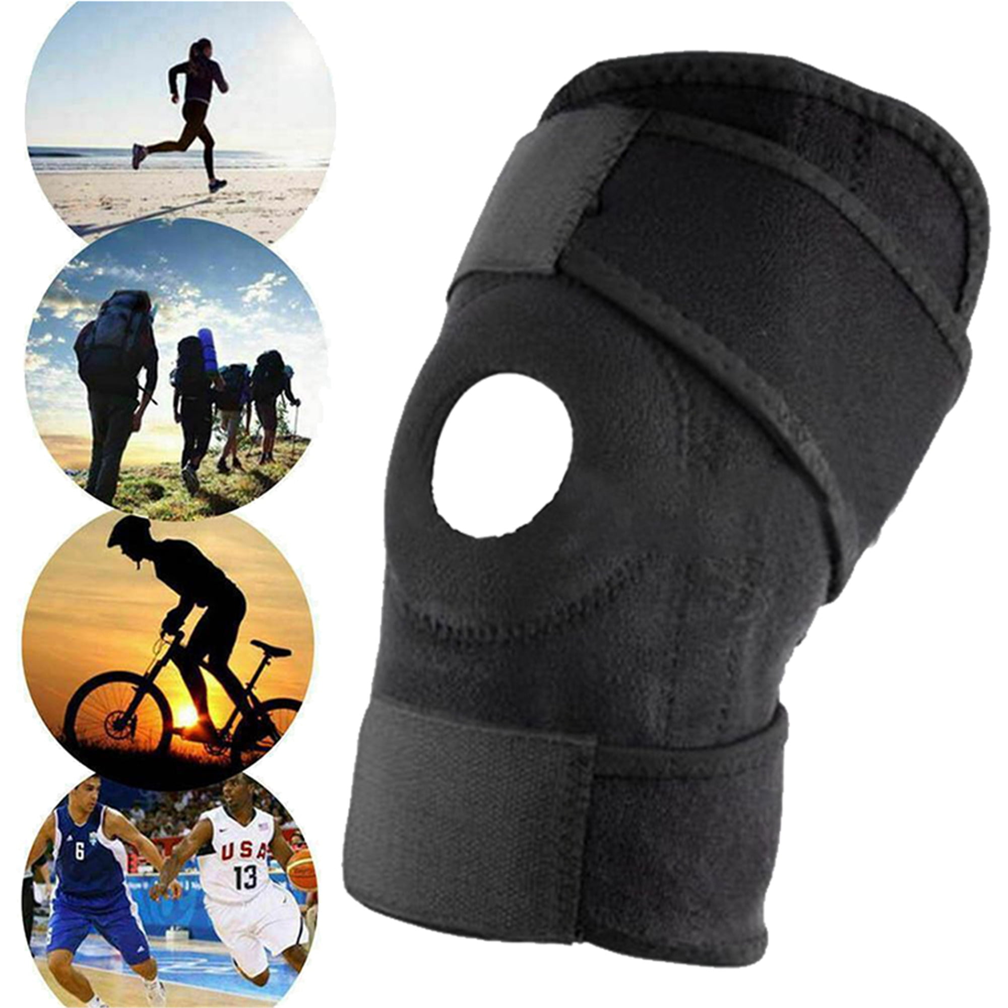 Elbourn 1Pack Knee Brace Support Knee Braces for Knee Pain. Relieves ACL, LCL, MCL, Meniscus