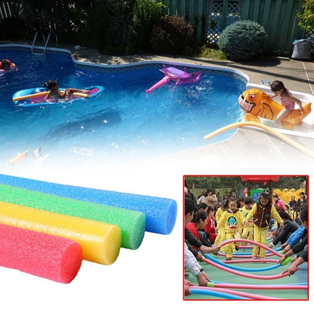 Noodle De Piscine En Mousse Flottante - Bâton Aquatique 150cm Pour Jeux D'Eau, Natation Et Plaisir Enfants