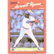 Collectible 1990 Donruss Marvell Wynne #255 Chicago Cubs Baseball Card Chicago Cubs MLB Baseball Trading Card