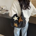 thumbnail image 4 of Bolso Bandolera 1106 Star Denim (negro), 4 of 9