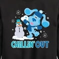 thumbnail image 3 of Blue's Clues & You! - Chillin' With My Snowmies - Toddler And Youth Crewneck Fleece Sweatshirt, 3 of 5