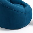 thumbnail image 4 of PORKISS Oversized Bean Bag Chair with Ottoman, Memory Foam Super Soft Lazy Couch for Adults Teens Kids, Microfiber Blue, 4 of 11