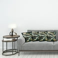 thumbnail image 4 of Ambesonne Lake Throw Pillow Cover Pack of 4, Clouds Mountains Geometric Art, 4 Pcs-40"x40", Teal Earth Yellow Grey, 4 of 5