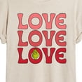 thumbnail image 3 of The Grinch - Grinch Love Stack  - Women's Oversized T-Shirt, 3 of 5