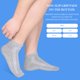 thumbnail image 2 of 4 pares de calcetines antideslizantes con agarre, calcetines antideslizantes con cojín, calcetines de prevención de caídas de tobillo con agarre, calcetines,Black, light gray, 2 of 8