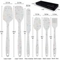 thumbnail image 2 of Silicone Kitchen Spatula Set Of 6, Spatula Spoon Kitchen Utensil, 2 of 5