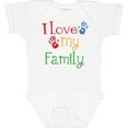 thumbnail image 3 of Inktastic I Love My Family Boys or Girls Baby Bodysuit, 3 of 5