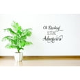 thumbnail image 1 of Wall Design Pieces Oh Darling! Let's Be Adventurers Quote 18x18 Inches, 1 of 1