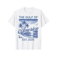 thumbnail image 1 of Camiseta retro del Golfo de EE. UU., América, Est. 2025, bandera estadounidense, Golfo de México, 1 of 6