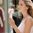 thumbnail image 7 of Rechargeable USB Mini Handheld Fan - Portable Quiet Desktop Fan Cute Toy Fan for Kids, Girls, Women - Home, Travel, Outdoor, 7 of 7