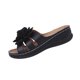thumbnail image 1 of Sandalias Ortopédicas de las Mujeres con Soporte de Arco, Zapatillas de Tacón de Cuña, Diseño Floral Redondo Del Dedo Del Pie Abierto, Zapatillas de las Mujeres con Soporte de Arco, Versátil Más Tama, 1 of 9