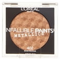 thumbnail image 4 of L'Oreal Paris Infallible Paints Eyeshadow Metallics, Brass Knuckles, 4 of 7