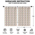 thumbnail image 2 of Blackout Kids Curtains,Beige Cartoon Horse Rainbow Pattern Childrens Insulated Curtains Set Of 2,Bedroom Essentials,Toddler Room Decor 42"x63", 2 of 5