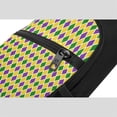 thumbnail image 5 of Disketp Sling Backpack,Multipurpose Crossbody Shoulder Bag Travel Hiking Daypack-Mardi Gras Purple Yellow Plaid, 5 of 6