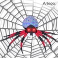 thumbnail image 4 of Inflable Halloween araña spider Roja Artego ojos led + multiled - 2.2m, 4 of 8