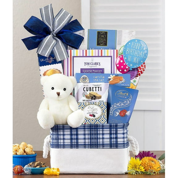 From You Flowers - Beary Happy Birthday Basket