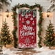 thumbnail image 5 of Decoraciones de Navidad Decoración de Puerta de Navidad de 6.66x2.99 Pies con Entrega de Regalo de Papá Noel, Fondo de la Atmósfera Festiva de la Fiesta Decoraciones de Navidad de Interior, 5 of 6