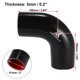 thumbnail image 3 of 51mm 2" ID 90 Grado Coche Siliciona Manguera Acoplador Intercooler Tubo Rojo, 3 of 6