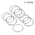thumbnail image 3 of 50mmx58mm Dia 304 Stainless Steel O Ring Seamless Welded O-Ring for DIY 10 Pack, 3 of 5