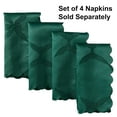thumbnail image 2 of Christmas Holiday Evergreen Ribbons and Bows Damask 60 x 102 inch Rectangle Fabric Tablecloth, 2 of 6