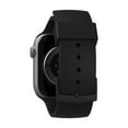 thumbnail image 2 of UAG Apple Watch Band 42/41/40mm iWatch Series 4-11/SE 3/SE 2/SE Dot Sport Soft Silicone Breathable Replacement Watch Strap, Black, 2 of 9