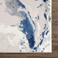 thumbnail image 5 of Abani Rugs Regal REG100A Grey Blue Transitional Abstract Area Rug 5'3" x 7'6" - Grey, 5 of 5