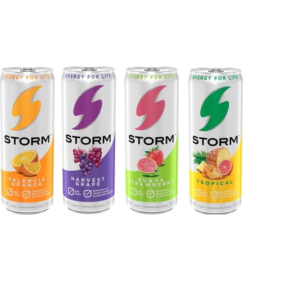 Reign Storm Variety Pack 12 ounce (Pack of 16)