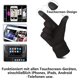 thumbnail image 4 of Guantes de invierno, pantalla táctil para correr, conducción térmica, cálidos, para deportes al aire libre, guantes para la cabeza para hombres y mujeres Zhivalor OTTO-LQ-0076, 4 of 7