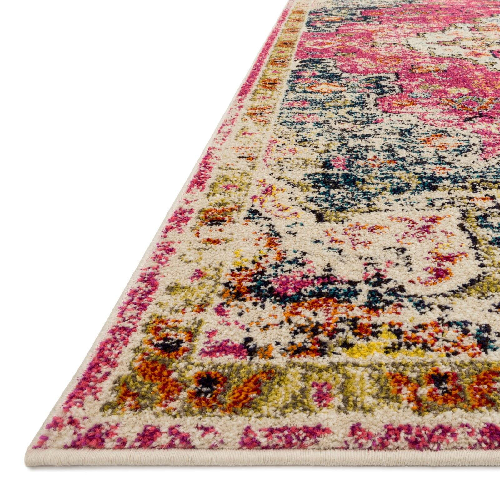 Loloi II Nadia Abstract Blue / Midnight Area Rug