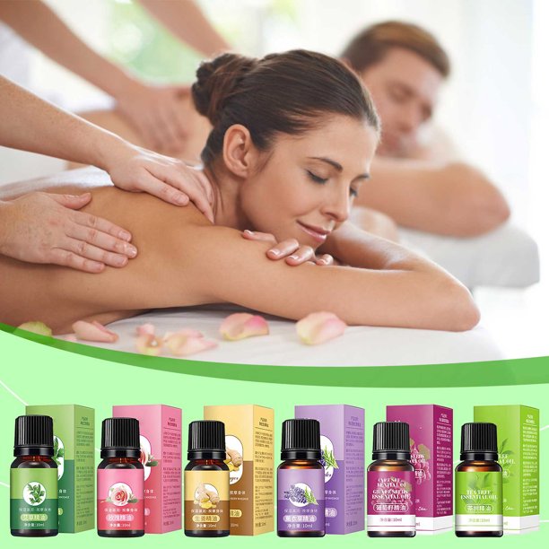 Aceite de Masaje Corporal de Jengibre para Limpiar Meridianos de Espalda (10 Ml)