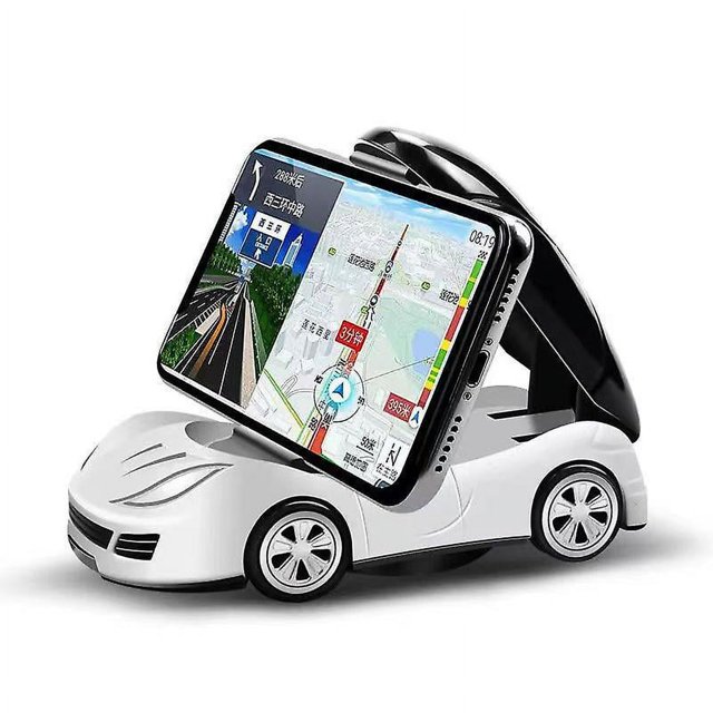 Soporte para teléfono móvil para automóvil, accesorios para automóvil, soporte para teléfono móvil con navegación, adornos creativos para el automóvil, soporte para instrumentos de modelo de automóv
