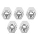 thumbnail image 5 of Uadme Tuerca De Acoplamiento, 5 Uds. Conector De Varilla De Acero Inoxidable 304 Tuercas Hexagonales Rosca M12 Accesorio De Sujeción A Prueba De Herrumbre para Pernos, 5 of 8