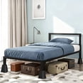 thumbnail image 5 of 6 Inch Bed Risers, Heavy Duty Furniture Risers for Desk, Chair, Table or Sofa, Couch Lift Risers 4 pack Black, 5 of 6