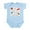 Sky Blue, variant on CafePress - Nana & Poppy's Infant Bodysuit - Baby Light Bodysuit, Size Newborn - 24 Months