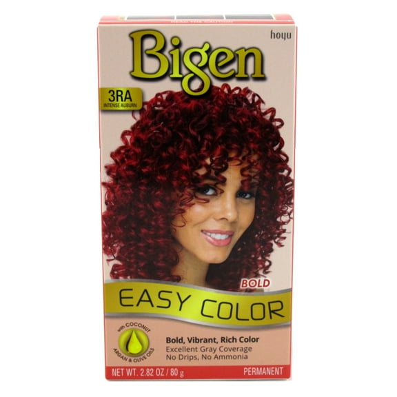 Bigen Easy Color #3Ra Intense Auburn Kit (Pack of 3)