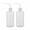 2PCS #238, variant on Precision Squeeze Watering Bottle for Succulents and Indoor Plants,500ml Curved Tip Wash Bottle for Precise Gardening,Translucent Plant Care Tool with Measurement-1PC