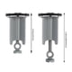 thumbnail image 2 of Tapón de desagüe de lavabo estilo europeo, ABS, ajuste universal, fácil de limpiar, para baño, 2 of 2