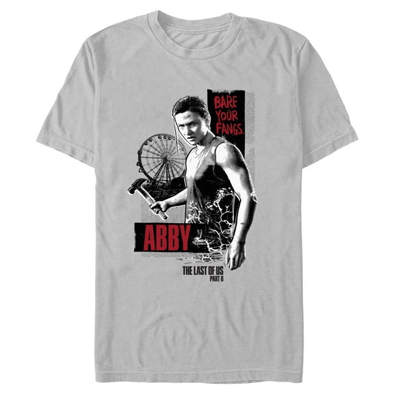 Mens The Last of Us Bare Your Fangs T Shirt