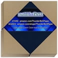 thumbnail image 2 of 150 Dark Navy Blue Linen 80# Cover Paper Sheets - 4" X 4" (4X4 Inches) Small Square Card Size - 80 lb/Pound Card Weight - Fine Linen Textured Finish - Deep Dye Quality Cardstock, 2 of 5