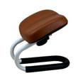 thumbnail image 2 of Almencla Kneeling Meditation Stool Adjustable Gift Prayer Stool for Home Kneeler Brown, 2 of 8
