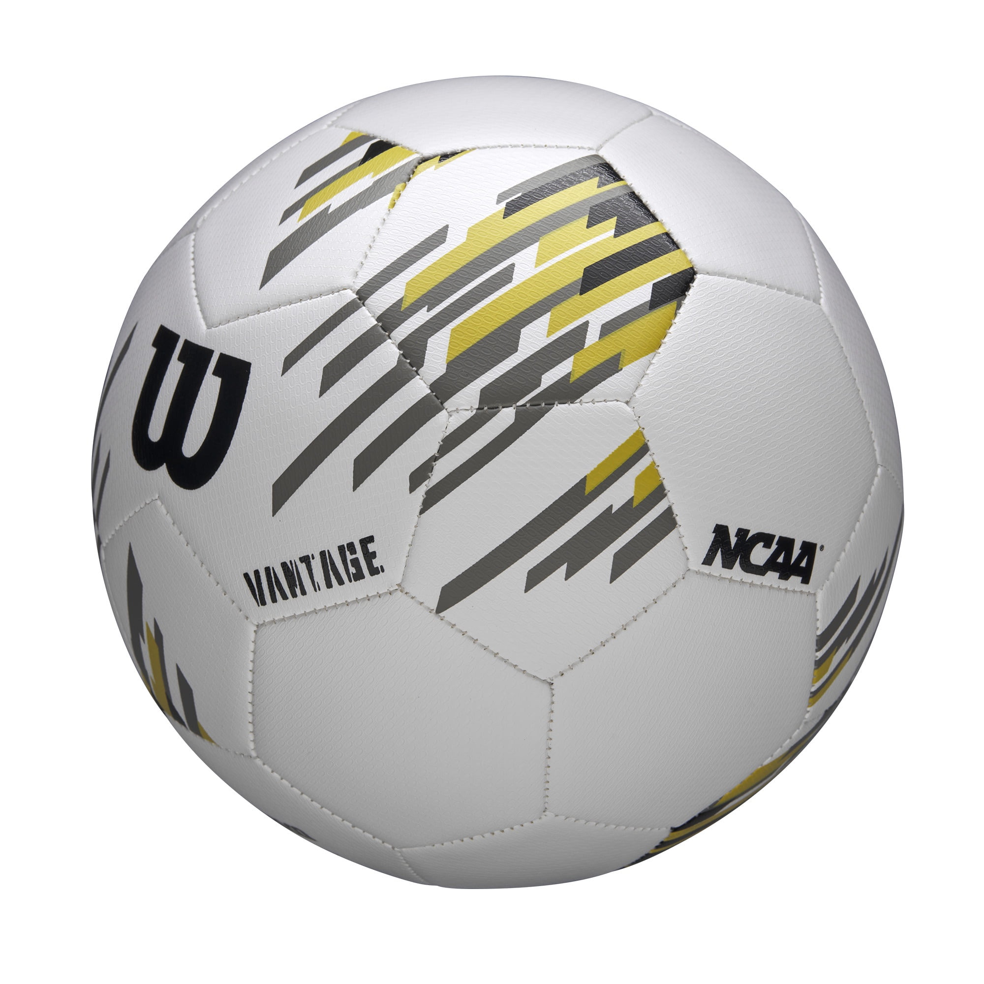 Wilson NCAA Vantage Soccer Ball - White/Gold, Size 4