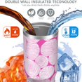thumbnail image 3 of 30oz Handheld Travel Tumbler with Handle – Double Wall Stainless Steel Insulated Cup, Flip Straw Lid, Leak-Proof & BPA-Free for Hot and Cold Drinks – Durable Coffee & Juice Mug Pink, 3 of 7