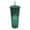 B, variant on 24oz Double Wall Textured Tumbler with Lid and Straw, Reusable Cold Drink Cup