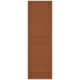thumbnail image 5 of Ekena Millwork 14.75 in. W x 47 in. H Builders Edge, Standard Two Equal Panels, Raised Panel Shutters, Includes Matching Installation Spikes (Per Pair), 471 - Treated Cedar, 5 of 12