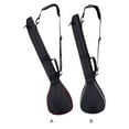 thumbnail image 4 of Bolsas para palos de Golf Kenally bandolera de rayas de colores suaves gran capacidad Negro rojo, 4 of 6