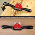 thumbnail image 1 of Gupbes Hand Planer, 9 Inch Plane Spokeshave,9 Inch Adjustment Woodworking Cutting Edge Plane Spokeshave Hand Trimming Tool With Screw, 1 of 6