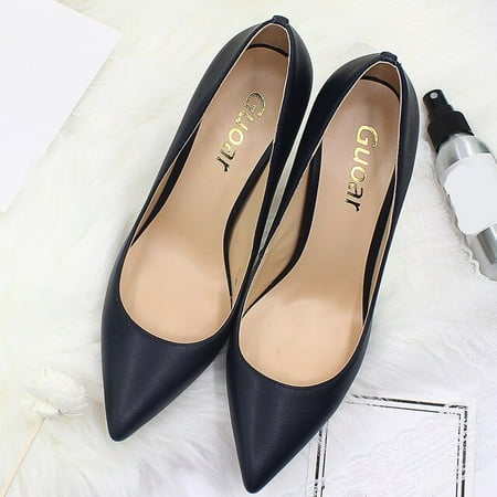 YCNYCHCHY New Sexy Thin High Heels Women Pointed Toe Red Blue Wedding Party Dress Pumps OL Concise Office Work Shoes 10cm/12cm Heels