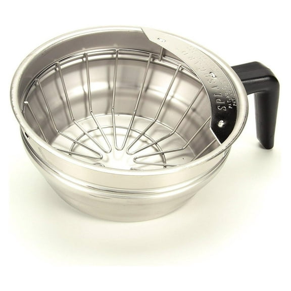 Drevy 20216.0000 Funnel Assembly with Stainless Steel-Black Handle, Silver